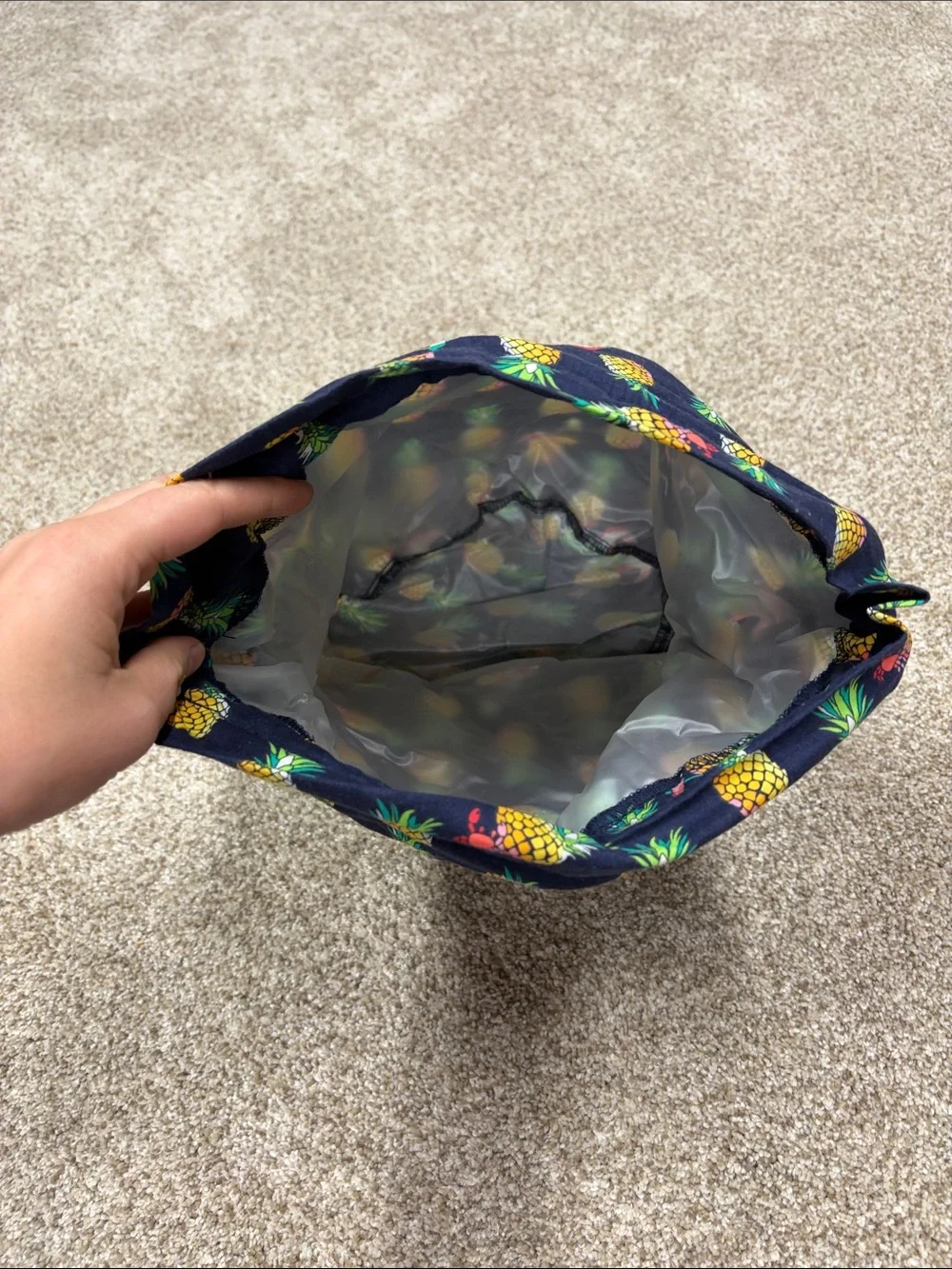 Vera Bradley ditty bag toucan party